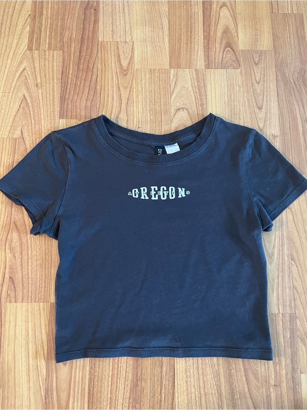 Divided Black "Oregon" Graphic Tee